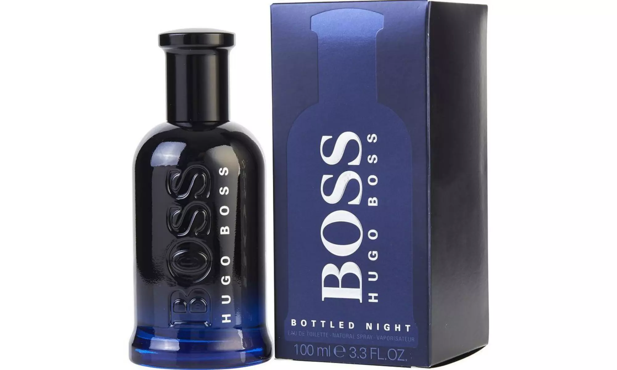 Hugo Boss - Bottled Night EDT Spray for men 3.3 Oz - Primary Image