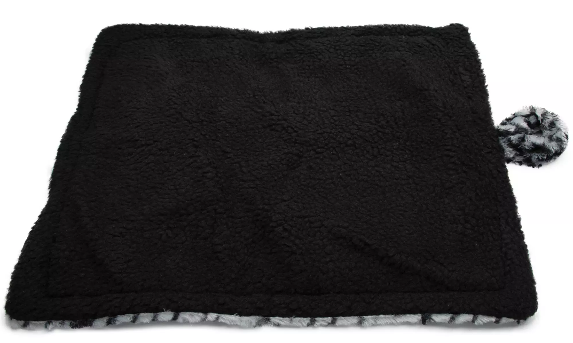 Paws & Pals Thermal Self Warming  Pet Bed - (Leopard Print) - Second Medium