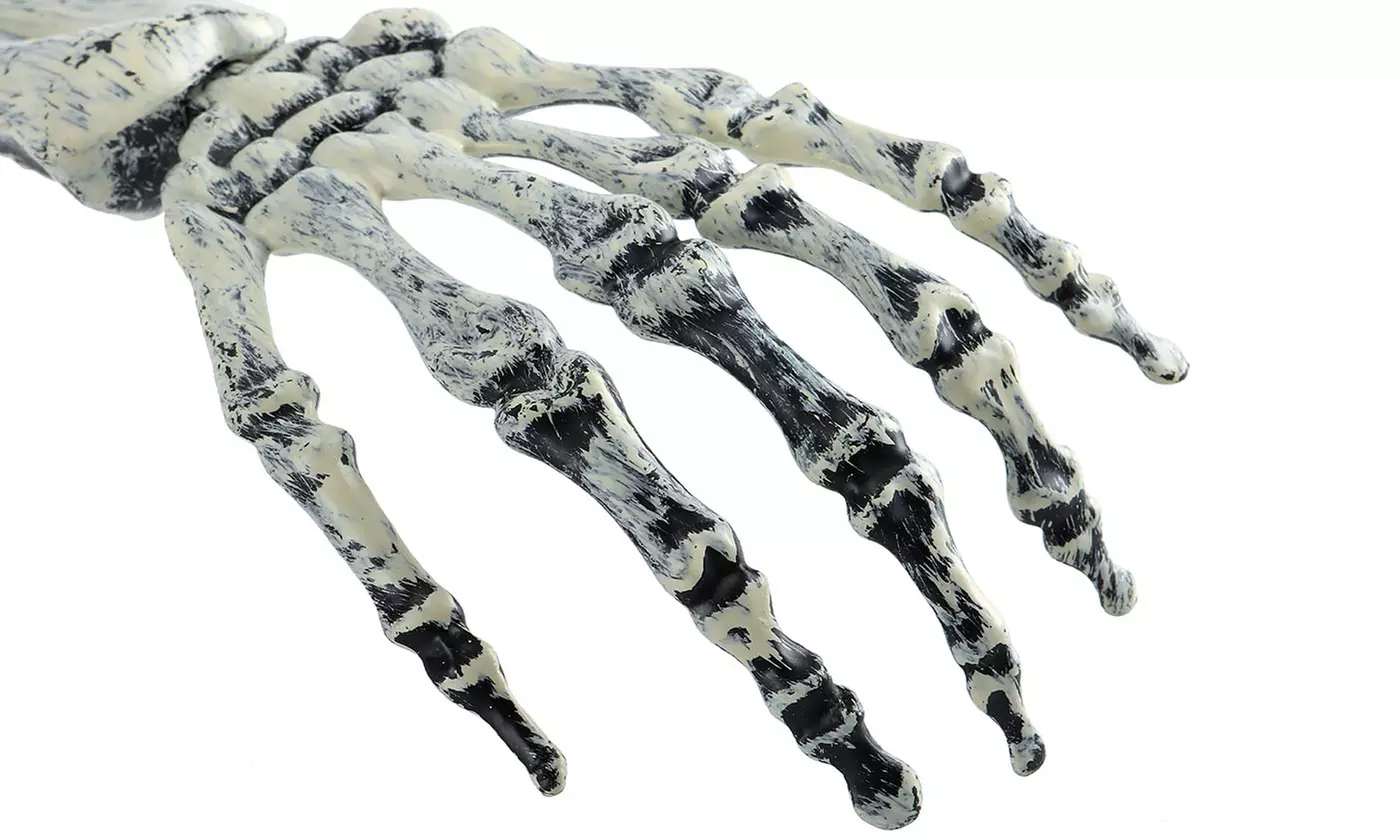 Stakes Skull and Hands Halloween Decoration for Garden
