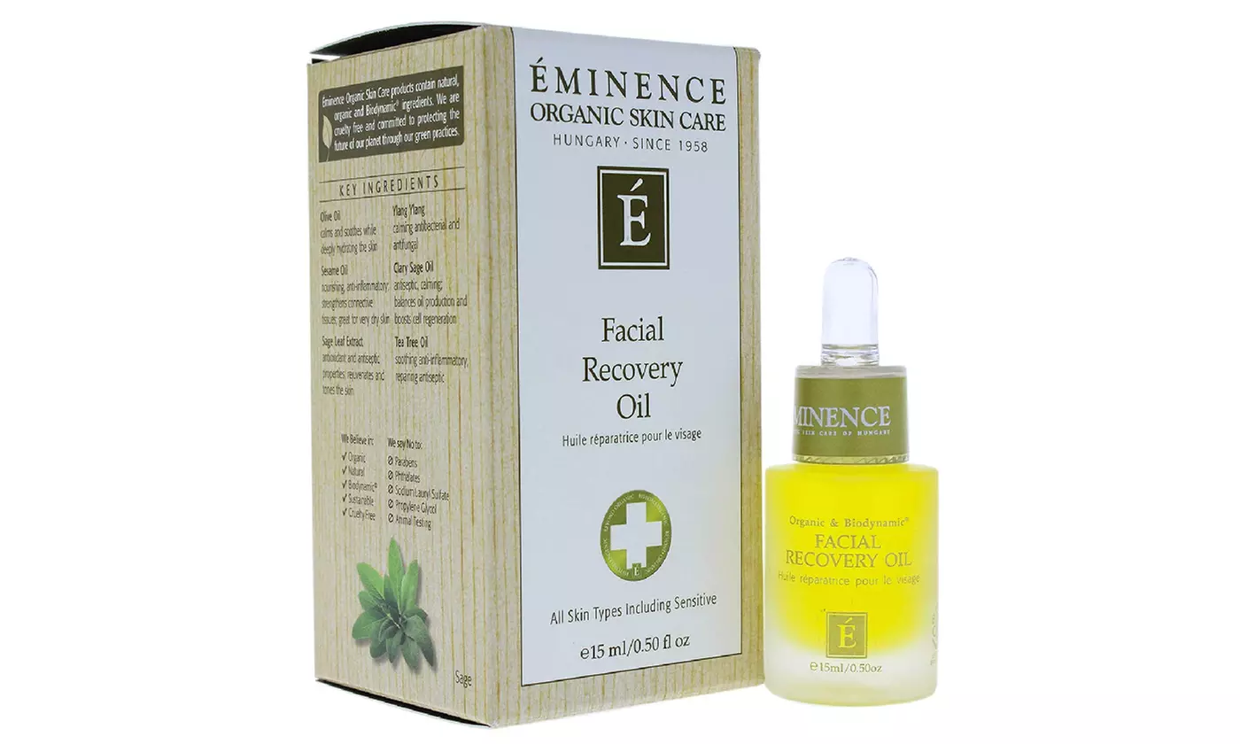 Eminence Organic Skin Care Facial Recovery Oil - 0.5 oz - Second Medium