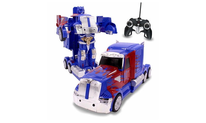 rc toy transforming robot remote control