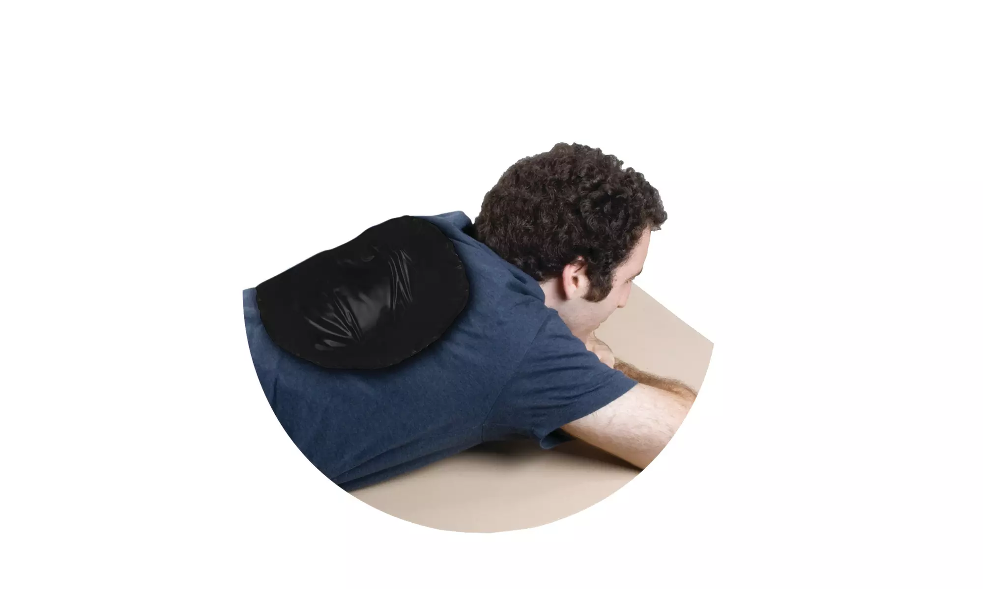 Relief Pak heavy-duty black urethane reusable cold pack - Second Medium