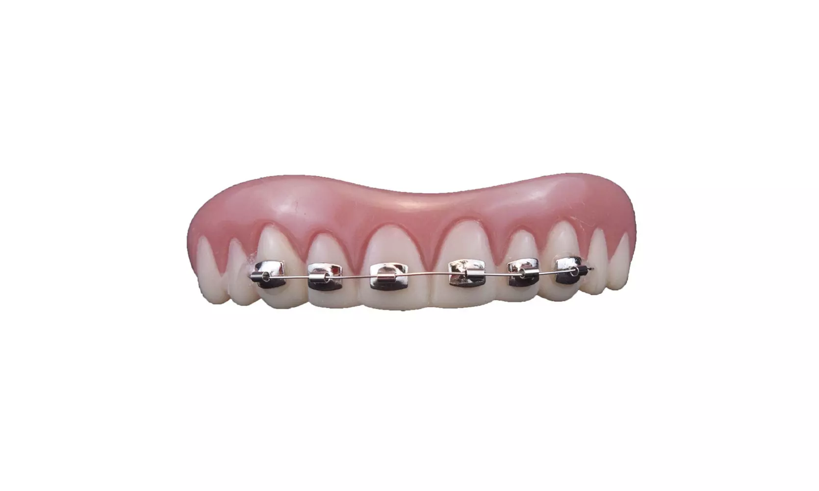 Billy Bob Teeth 10112 Fool-All Braces Fake Teeth - Second Medium
