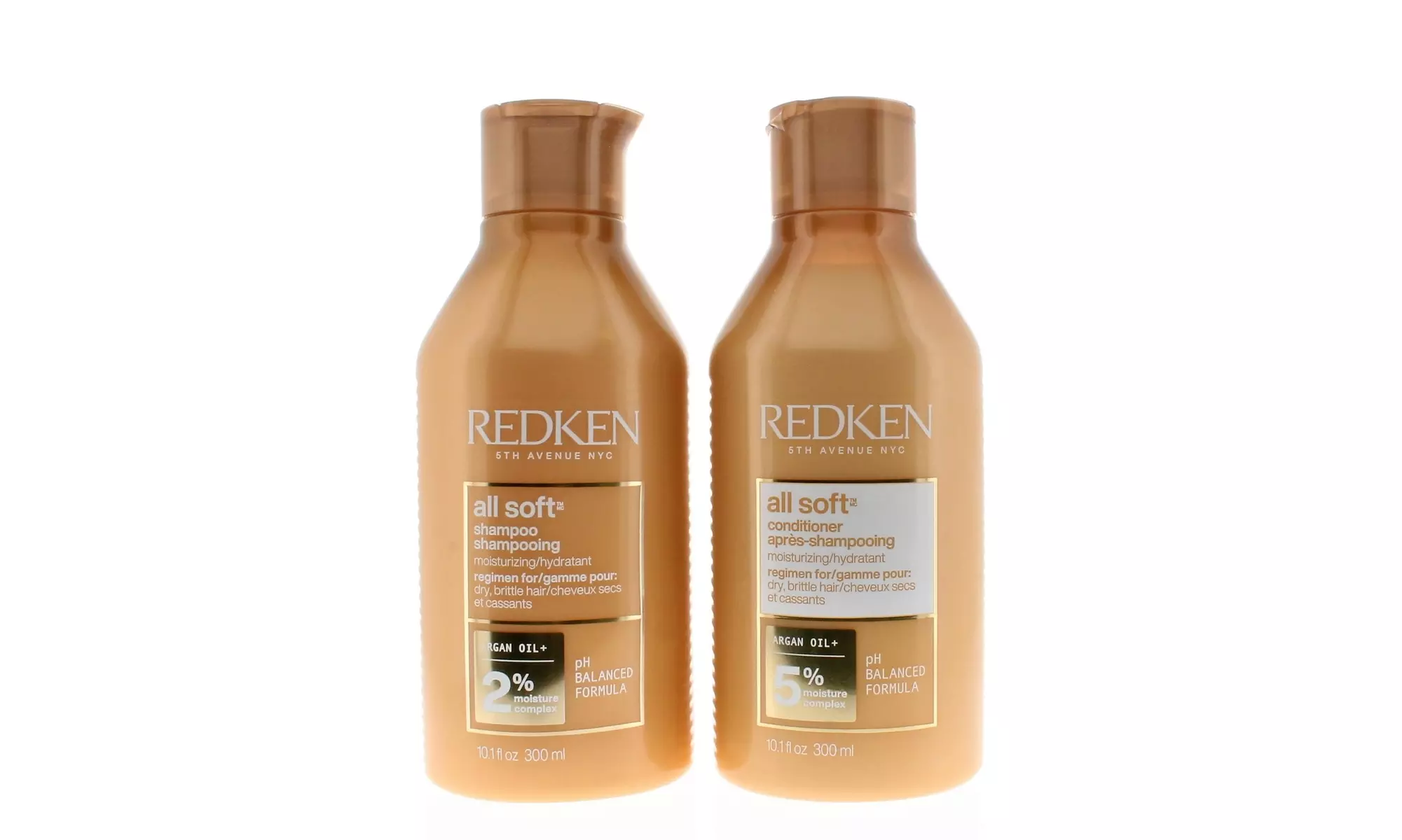 Redken All Soft Shampoo 2% and Conditioner 5% Moisture Complex 10.1oz Set - Primary Image