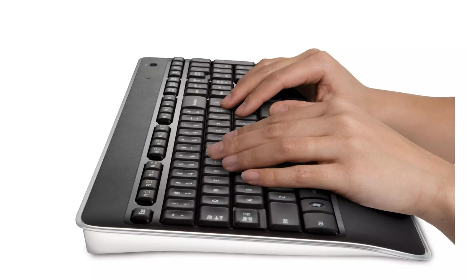 Logitech K800 Wireless Illuminated Backlit Keyboard w USB Receiver (Refurbished) - Second Medium