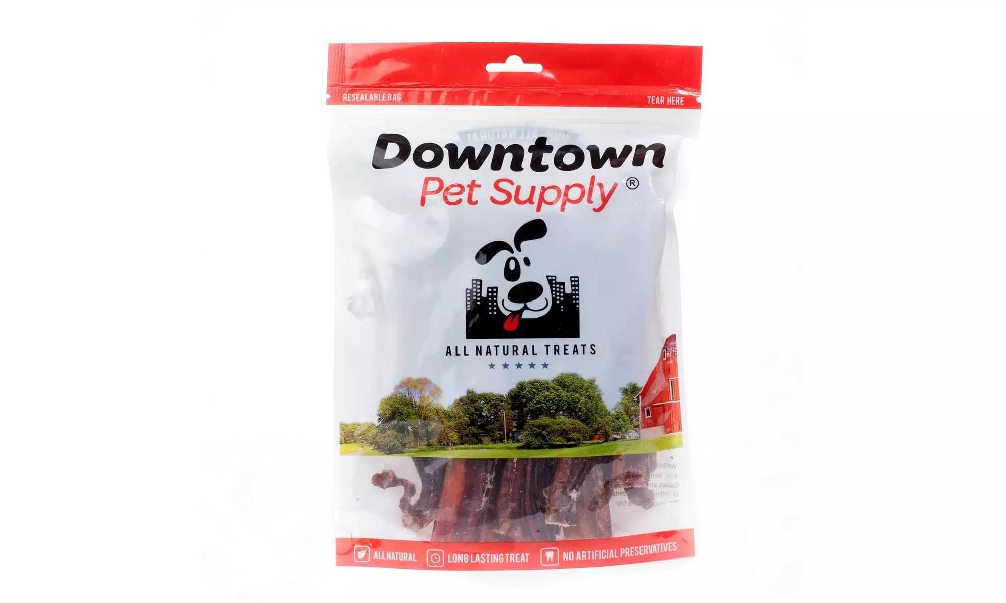 6 & 12 Inch Jumbo USA Bully Sticks for Dogs, Extra Thick American Chew Treats - Second Medium