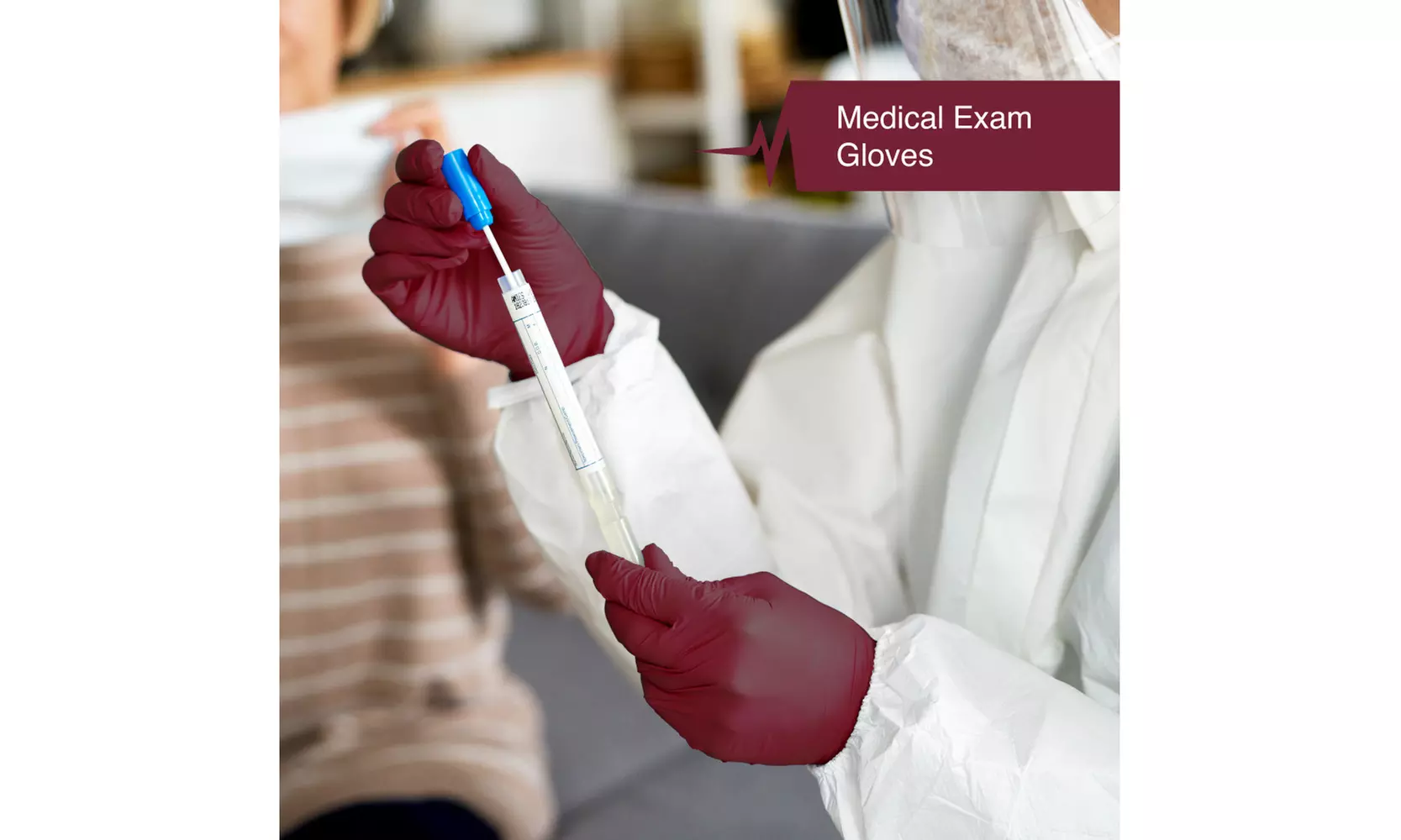 Fifth Pulse Nitrile Exam Latex Free & Powder Free Gloves - Box of 100