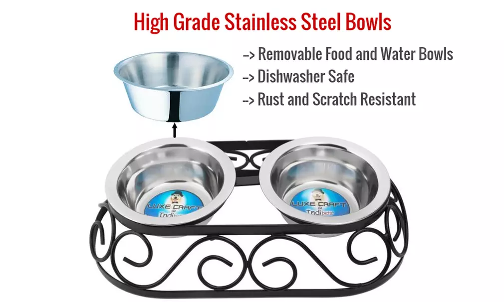 Wrought Iron Elevated Feeder