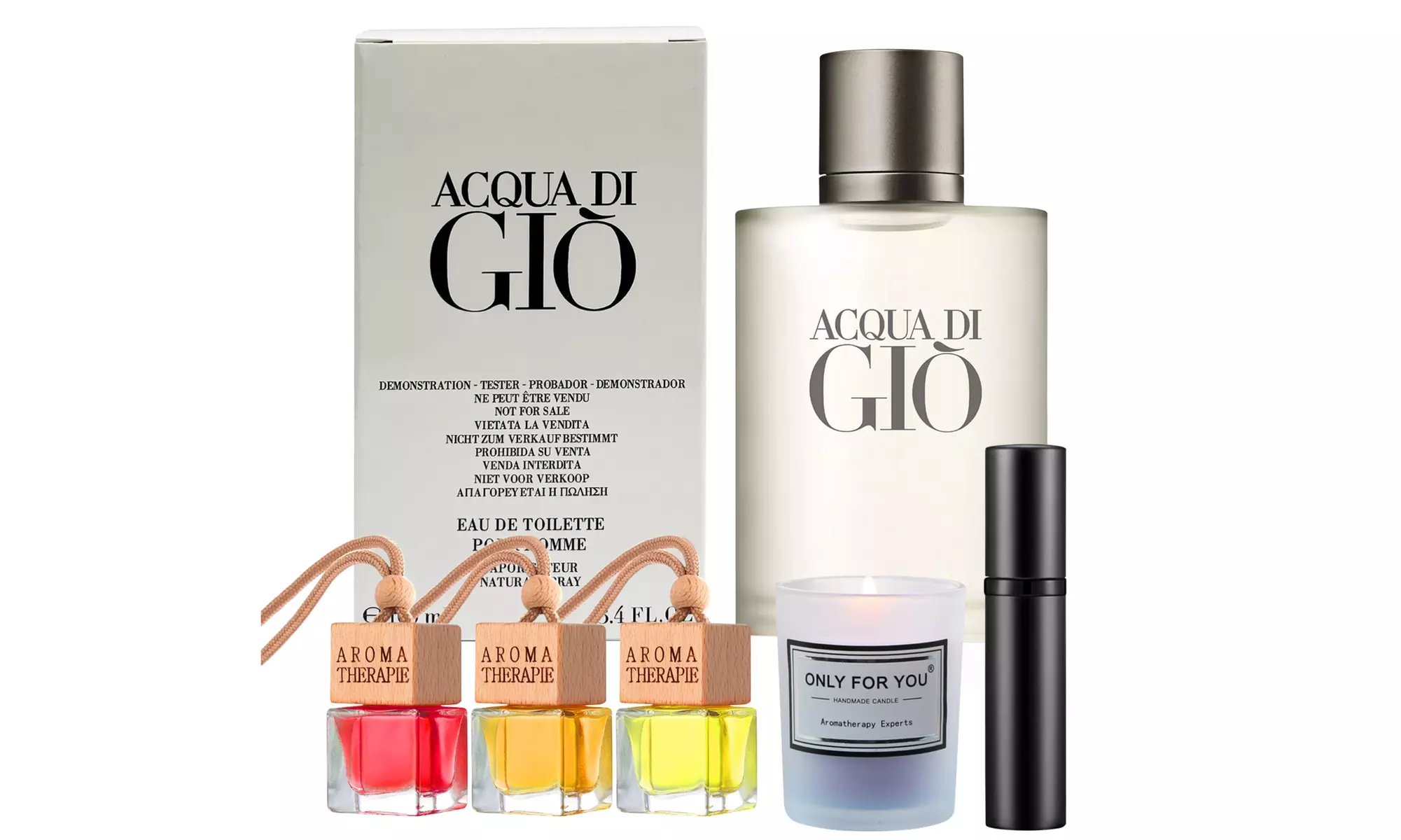 Giorgio Armani Aqua Di Gio Eau De Toilette Six-Piece Gift Set - Primary Image