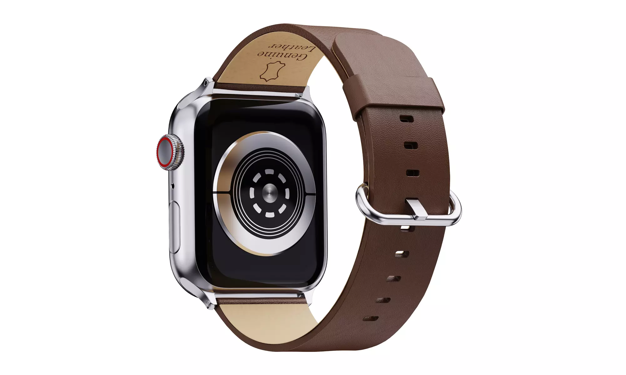 Waloo Leather & Metal Replacement Bands for Apple Watch - All Series