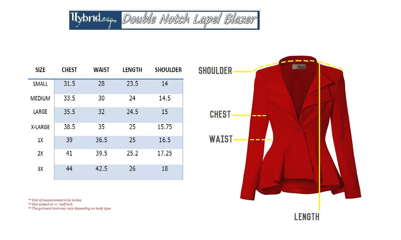 Women's Casual Double Notch Lapel Blazer Jacket - (Junior & Plus Size)  - Second Medium