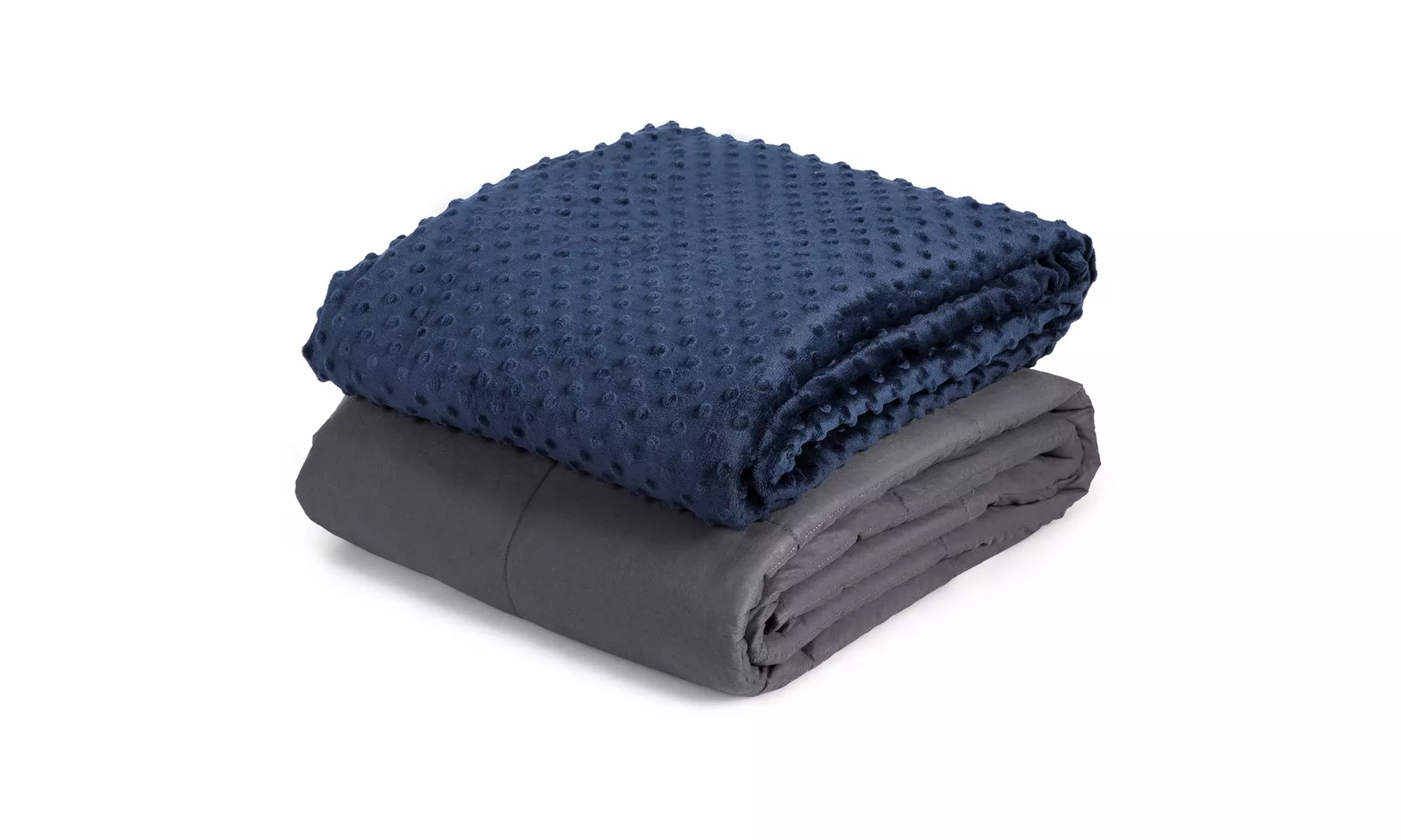 Costway 15/20/25lbs Weighted Blanket Removable Soft Crystal Cover,Glass Bead