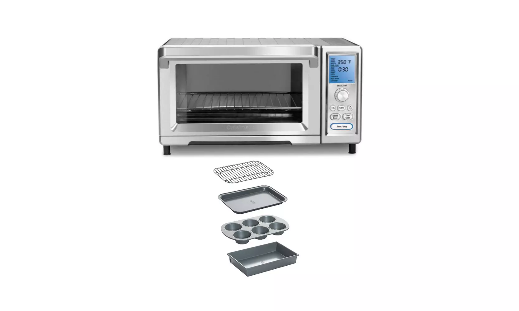 Cuisinart Chef's Convection Toaster Oven with 4-Piece Non-Stick Bakeware Set - Primary Image