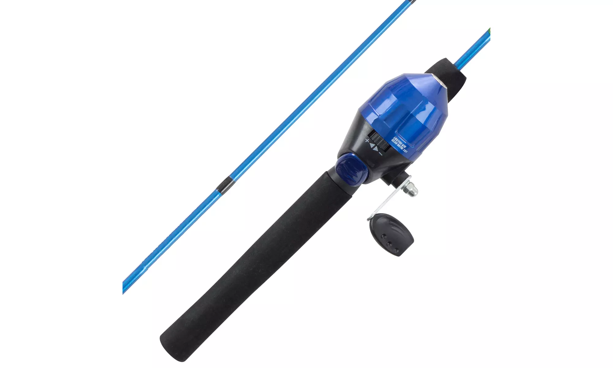 Kids Push Button Spincast Fishing Pole Starter Kit Rod and Reel 4 Ft - Primary Image