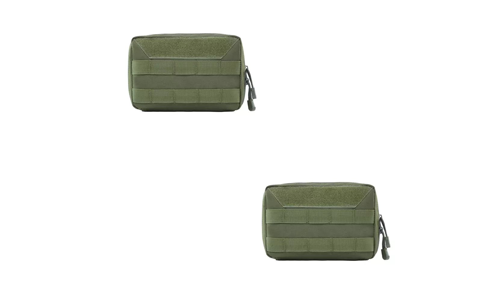 US 1-2Pc Tactical MOLLE Admin Pouch Waist Belt Utility Tool Gadget Bag Organizer