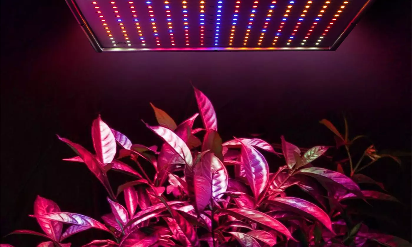 iMounTEK 15W 225-LED Full Spectrum Hanging Plant Grow Light Lamp - Primary Image