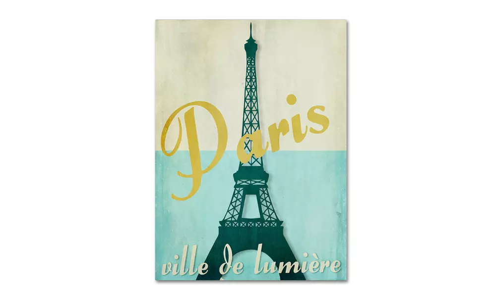 Color Bakery 'Paris City of Light' Canvas Art - Primary Image