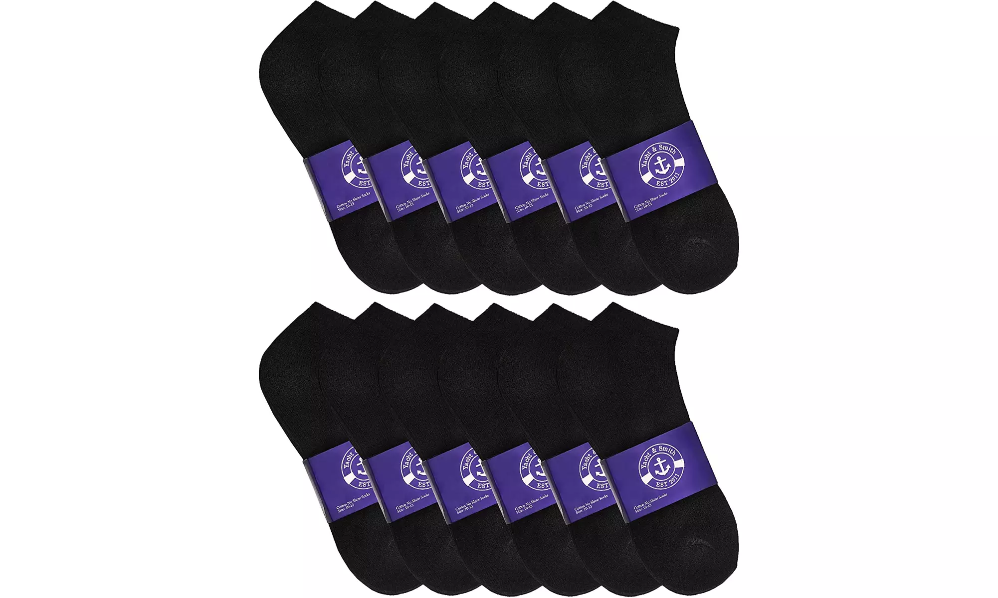 12 Pairs of Cheap Lightweight Low Cut Ankle Socks for Men