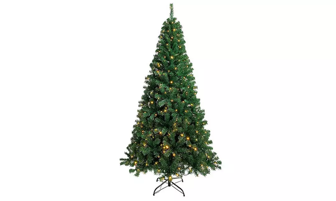 5-8ft Pre-Lit Premium Artificial Christmas Tree - Second Medium