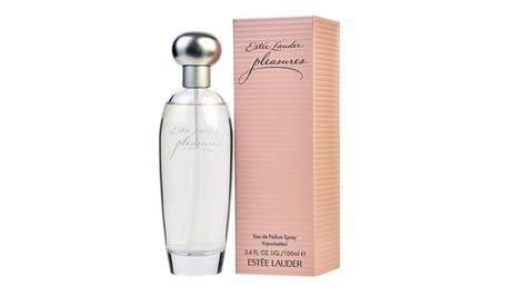 Estee Lauder Pleasures Eau De Parfum For Women 3.4 Fl. Oz. Women Spray Fresh Eau De Parfum 3.4 Oz / 100 Ml