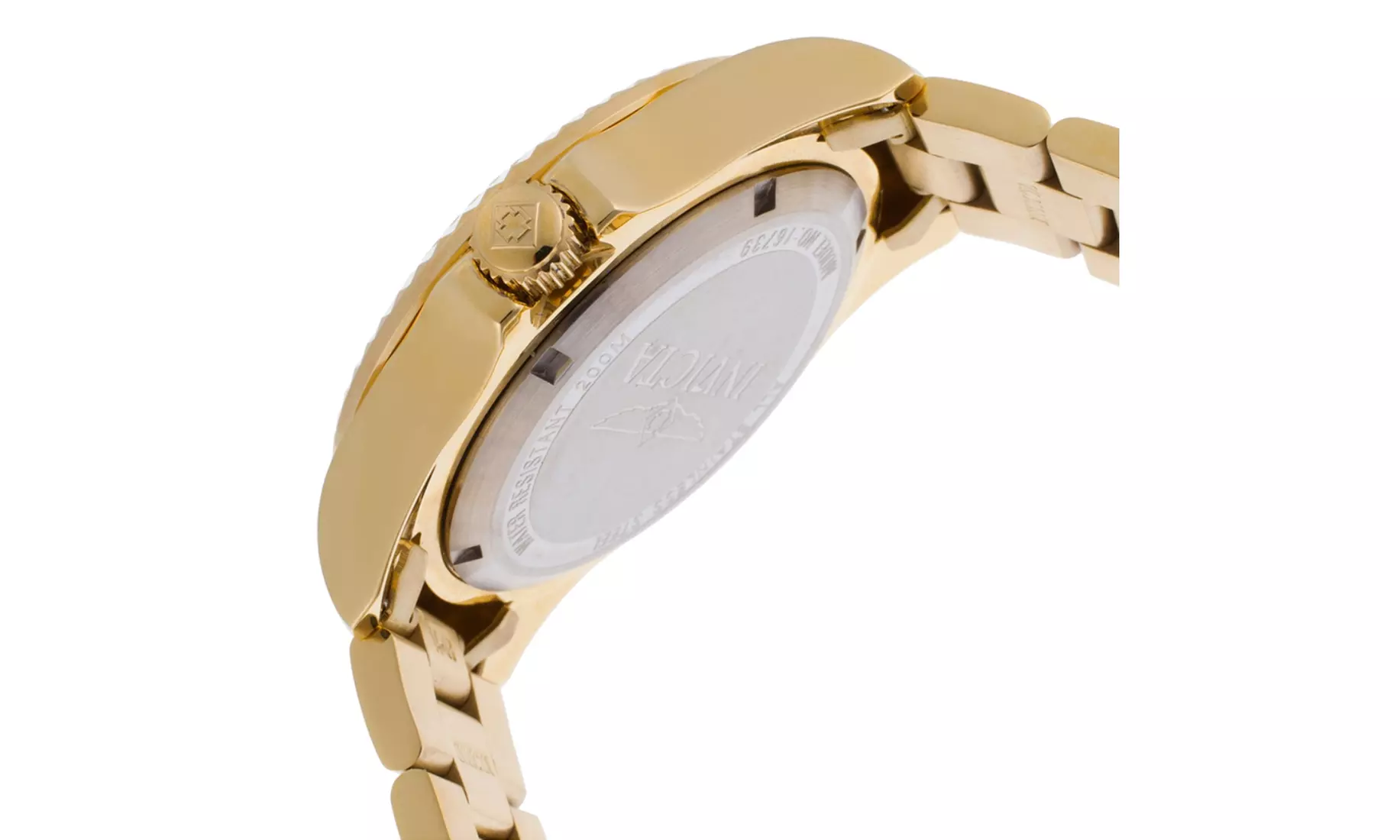 Invicta Men's 16739 Pro Diver 44mm Swiss Quartz Gold SS Watch - Second Medium