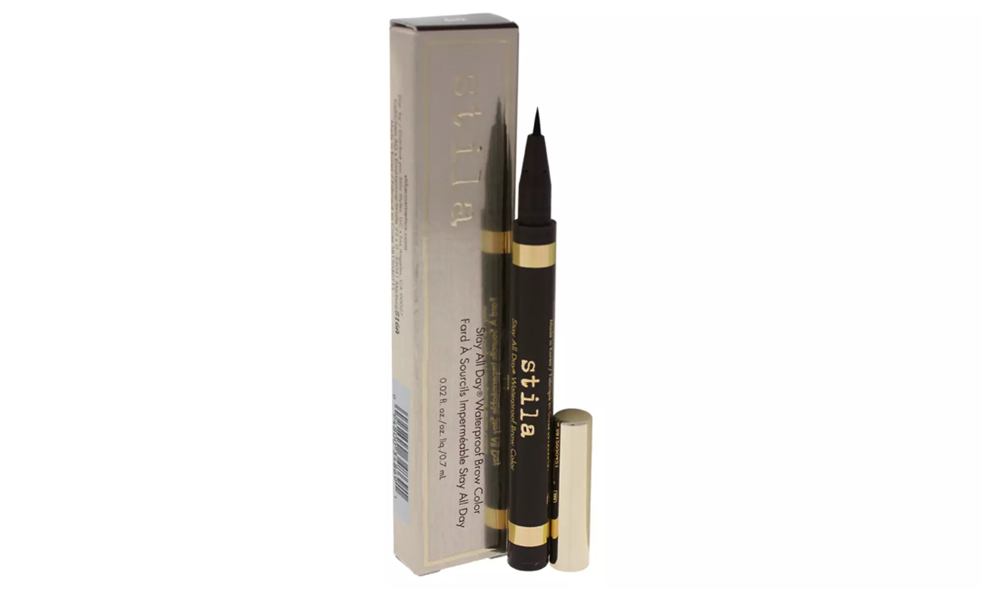 Stay All Day Waterproof Brow Color - Dark by Stila for Women - 0.02 oz Eyebrow - Second Medium