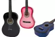 Brilliant Acoustic Guitar Set With Guitar Case Strap Tuner and Pick - Second Medium