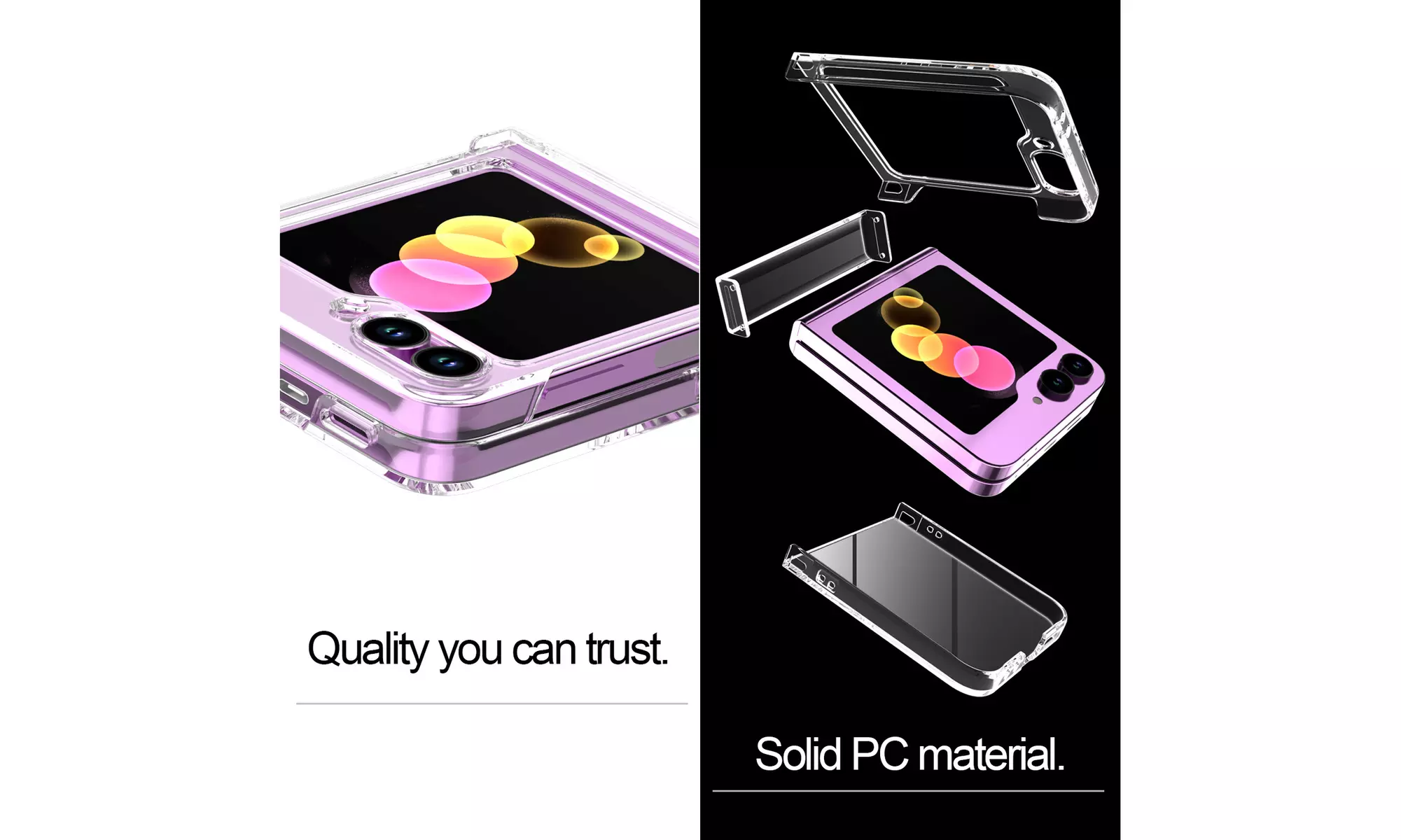 For Samsung Galaxy Z Flip 6 5G Case Ultra Slim Flip6 Hard Hinge Protection Cover