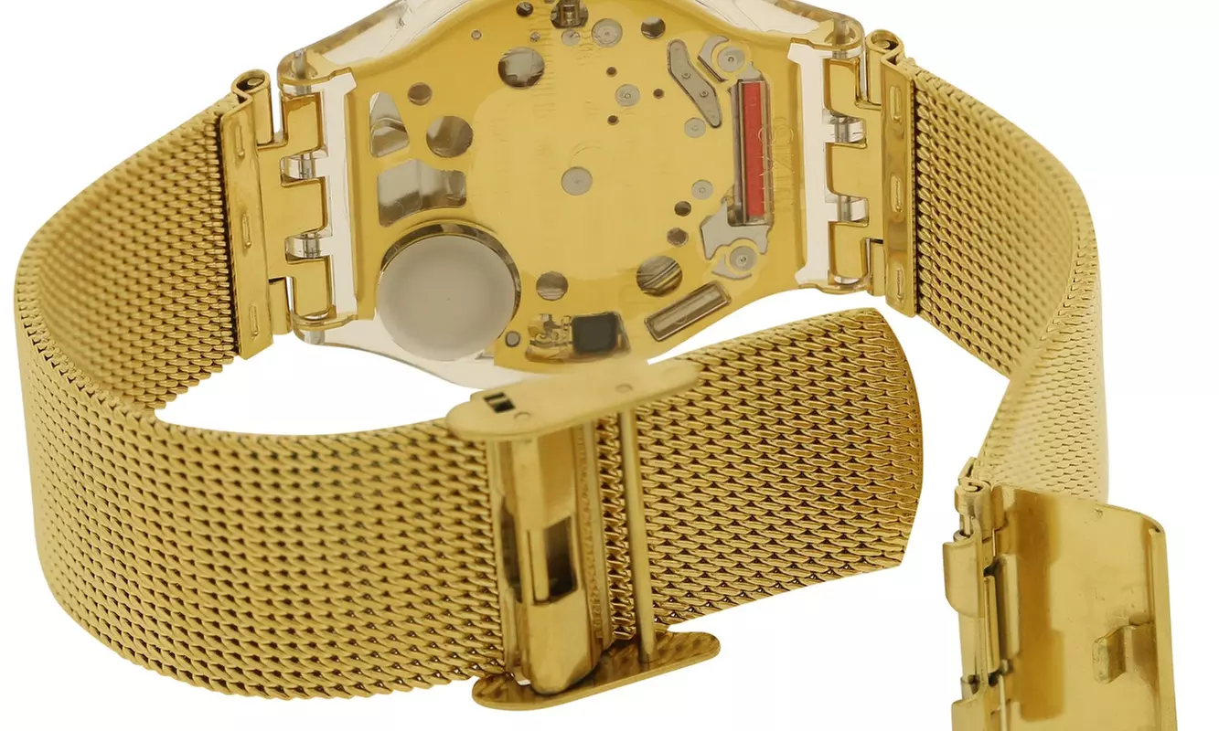 Swatch GENEROSITY Gold-Tone Ladies Watch SFK355M - Second Medium