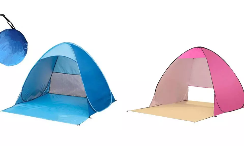 Portable Beach Tent Pop up Sun Shelter Instant Tent - Primary Image