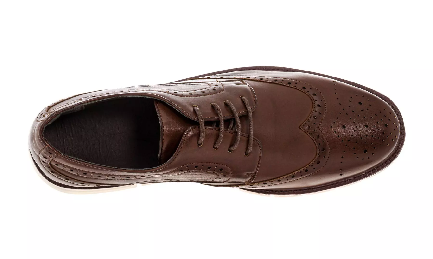 Franco Vanucci Men's Wingtip Casual Oxford Shoes