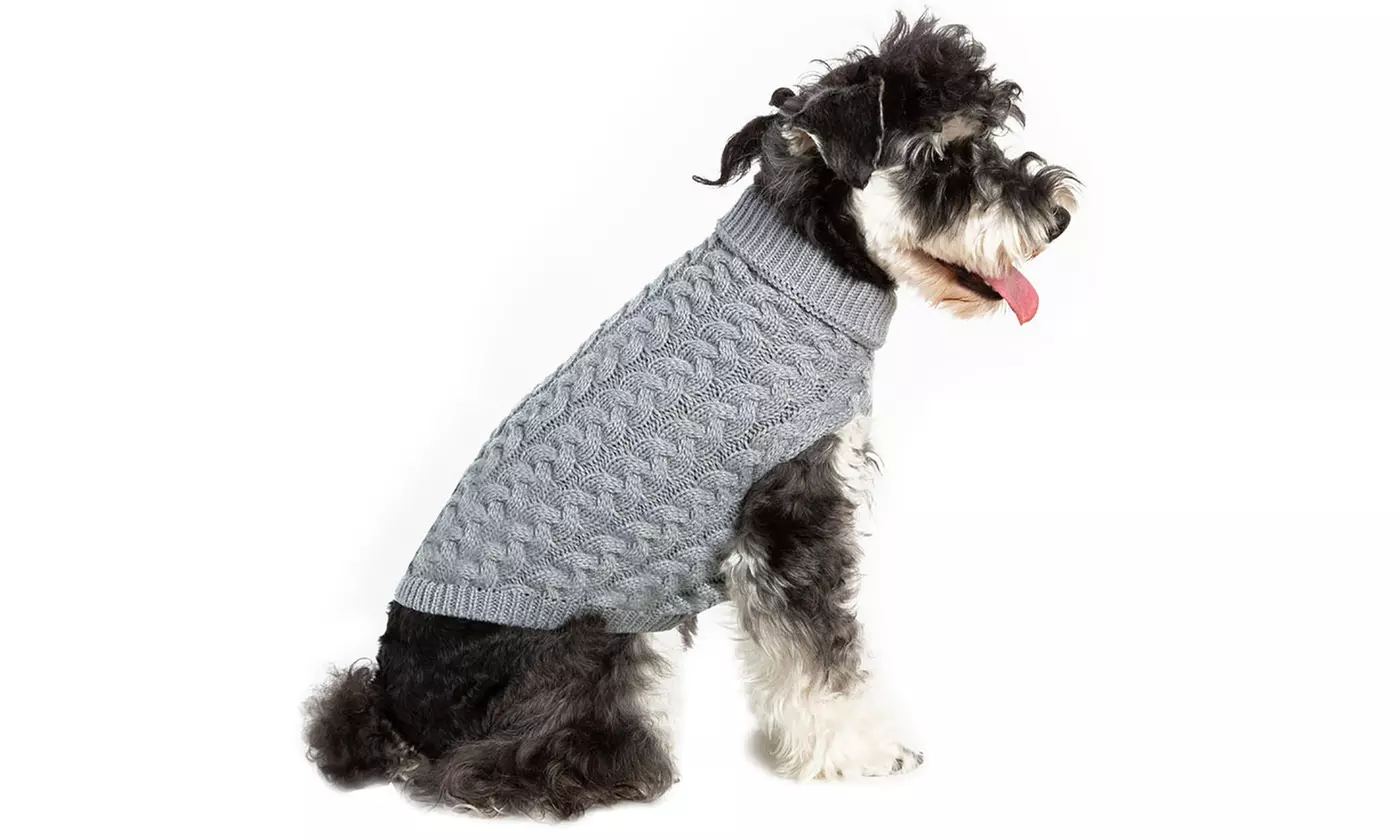 Pet Dog Warm Jumper Knit Sweater Clothes Puppy Cat Knitwear Costume Coat Apparel