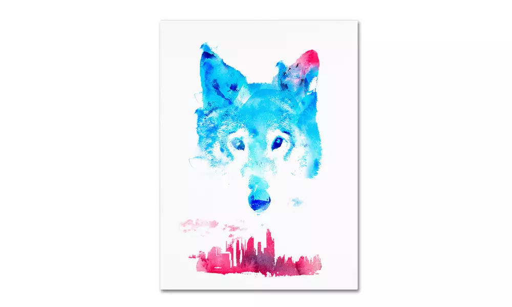 Robert Farkas 'The Guardian' Canvas Art - Second Medium