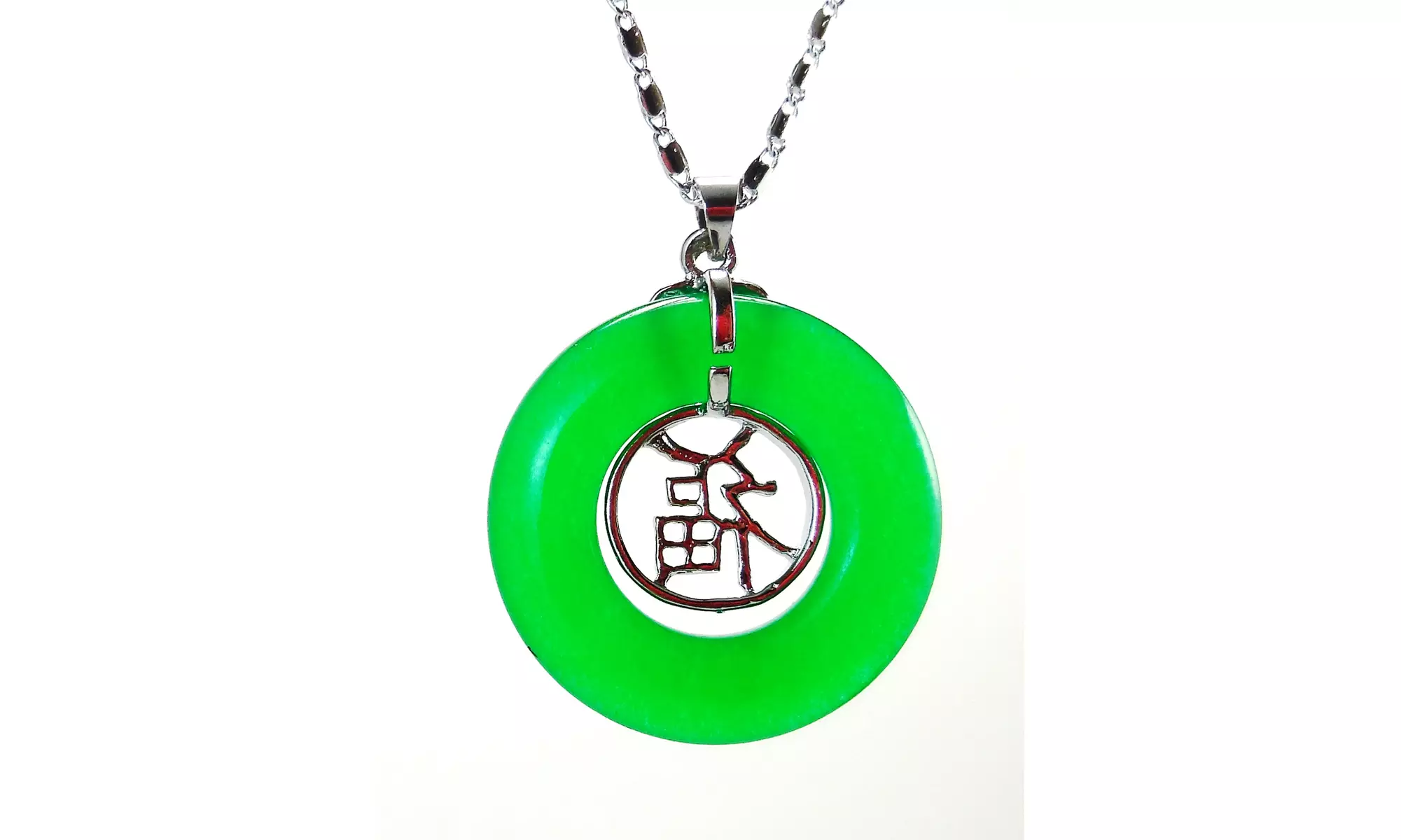 Tessa Gray and James Carstairs Jade Necklace inspired by Infernal Devices - Second Medium