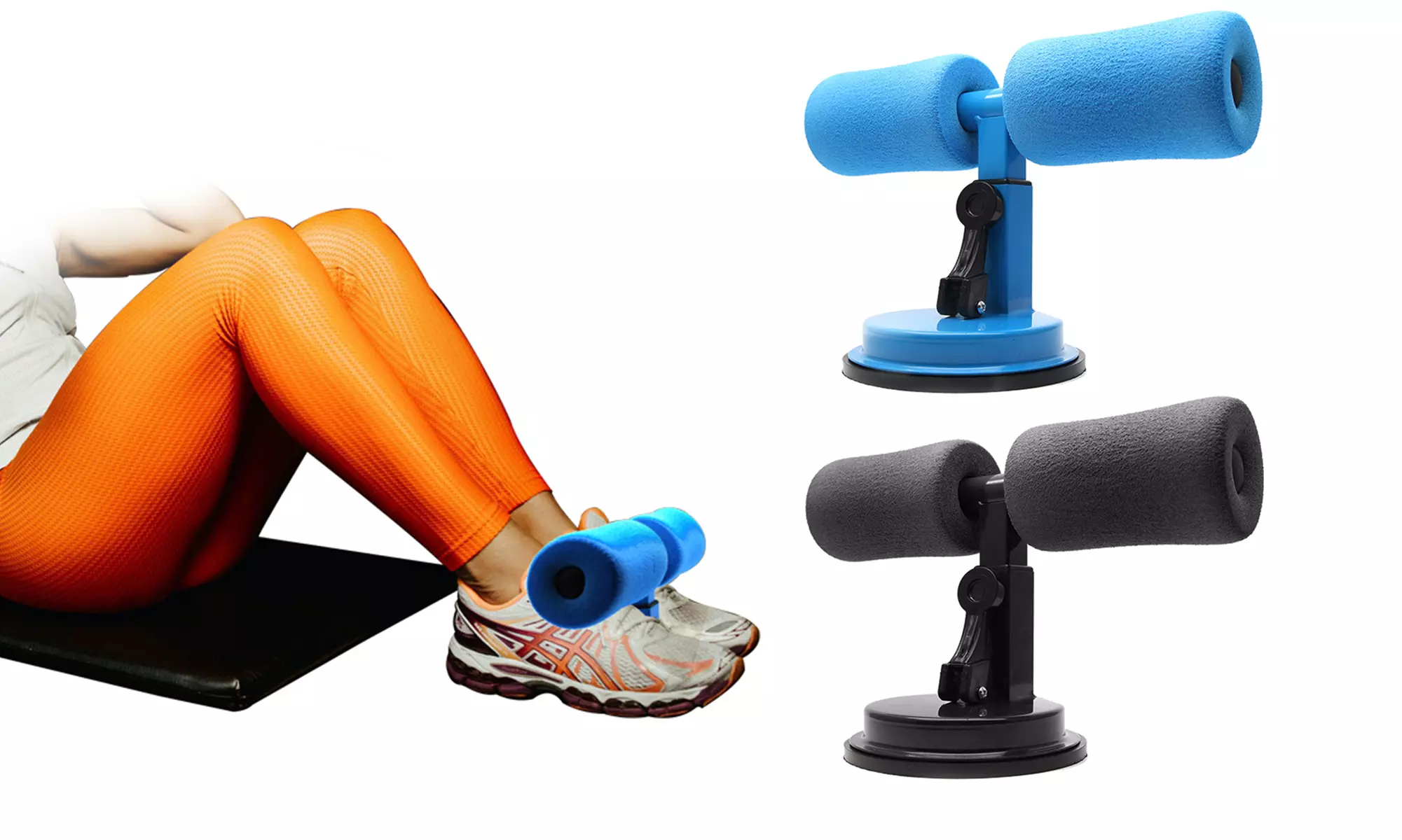 Portable Sit Up Bar Sit-up assistant abdominal trainer Sit-Ups Assistant Device - Primary Image