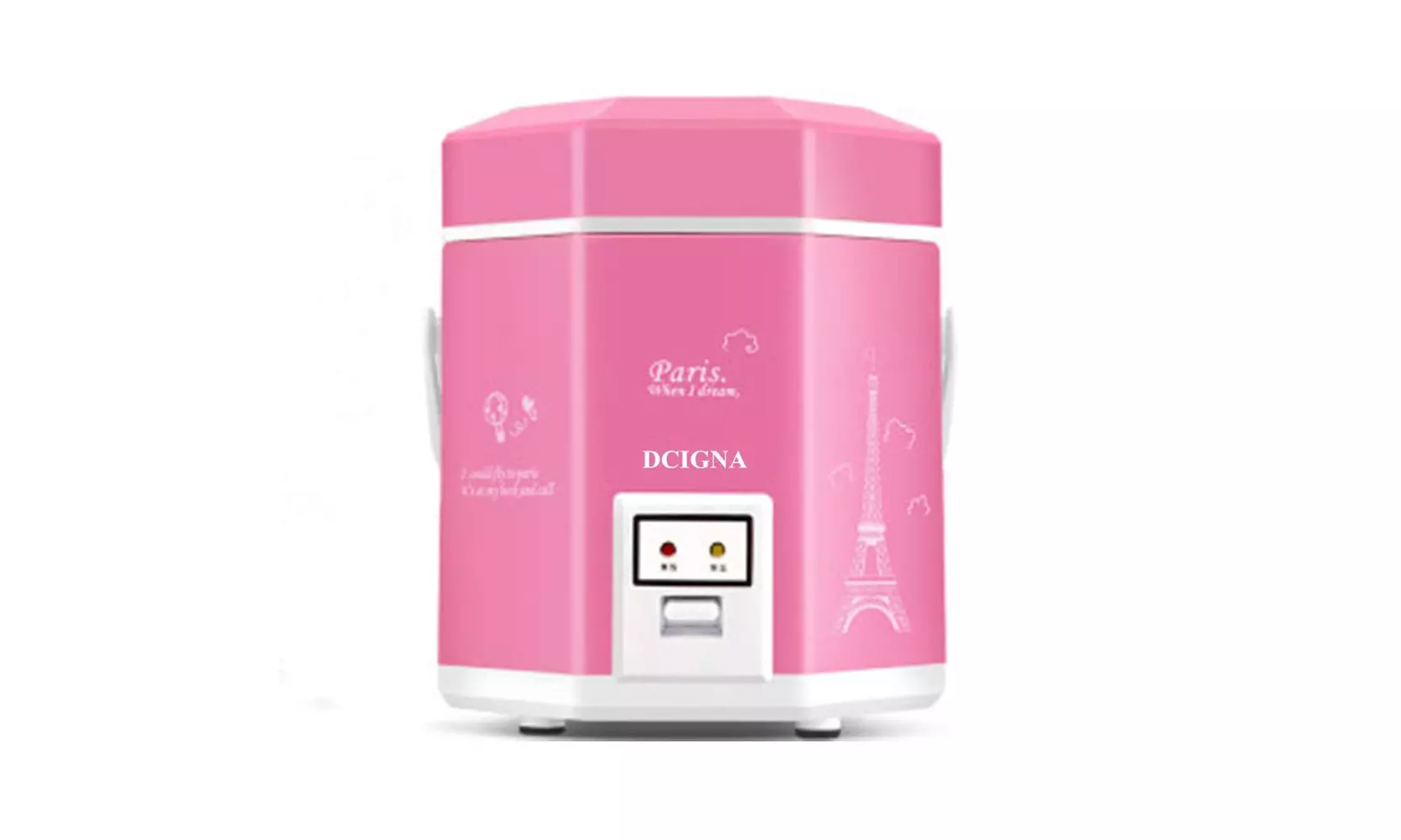 DCIGNA 1.2L Mini Rice Cooker, Electric Lunch Box - Second Medium