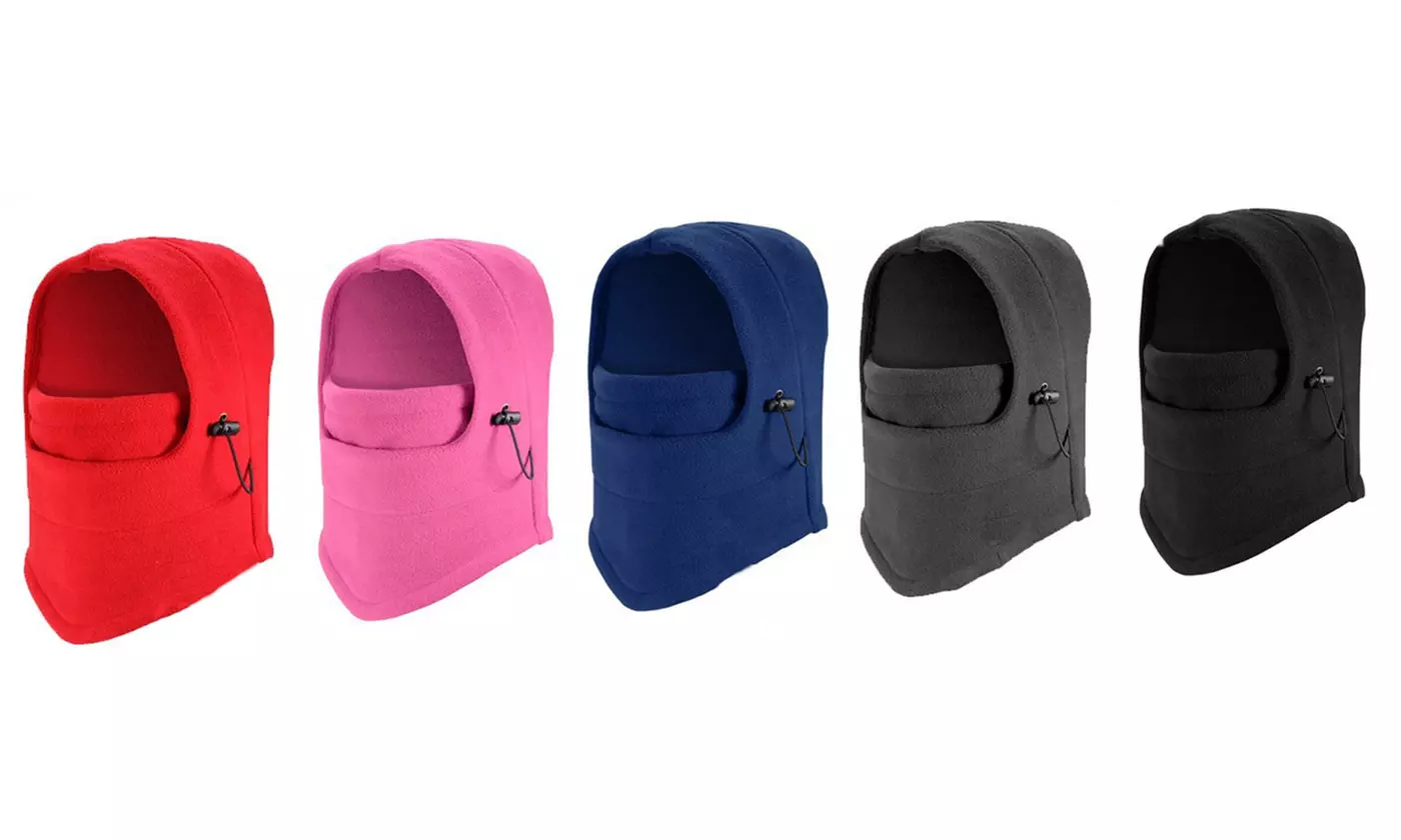 Warm Fleece Balaclava Ski Bike Full Face Mask Neck Warmer Winter Cap