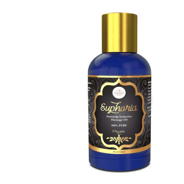 Euphoria Organic Sensual Massage Oil Instantly Seductive 100