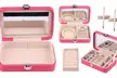 Mini Jewelry Box Organizer with Mirror for Girls of All Ages - Second Medium
