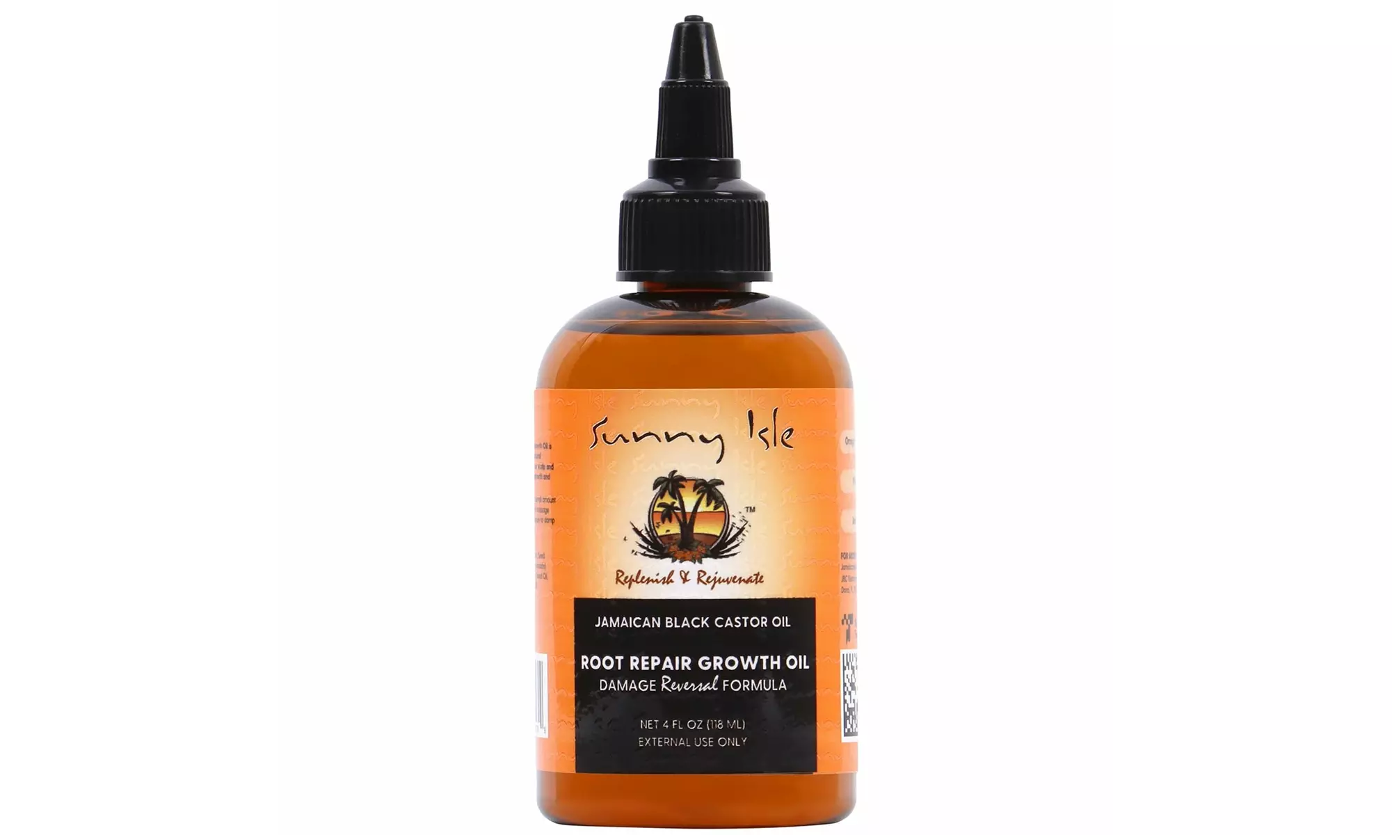 Sunny Isle Jamaican Black Castor Oil Root Repair Growth Oil 4oz (1-3Pack) - Primary Image