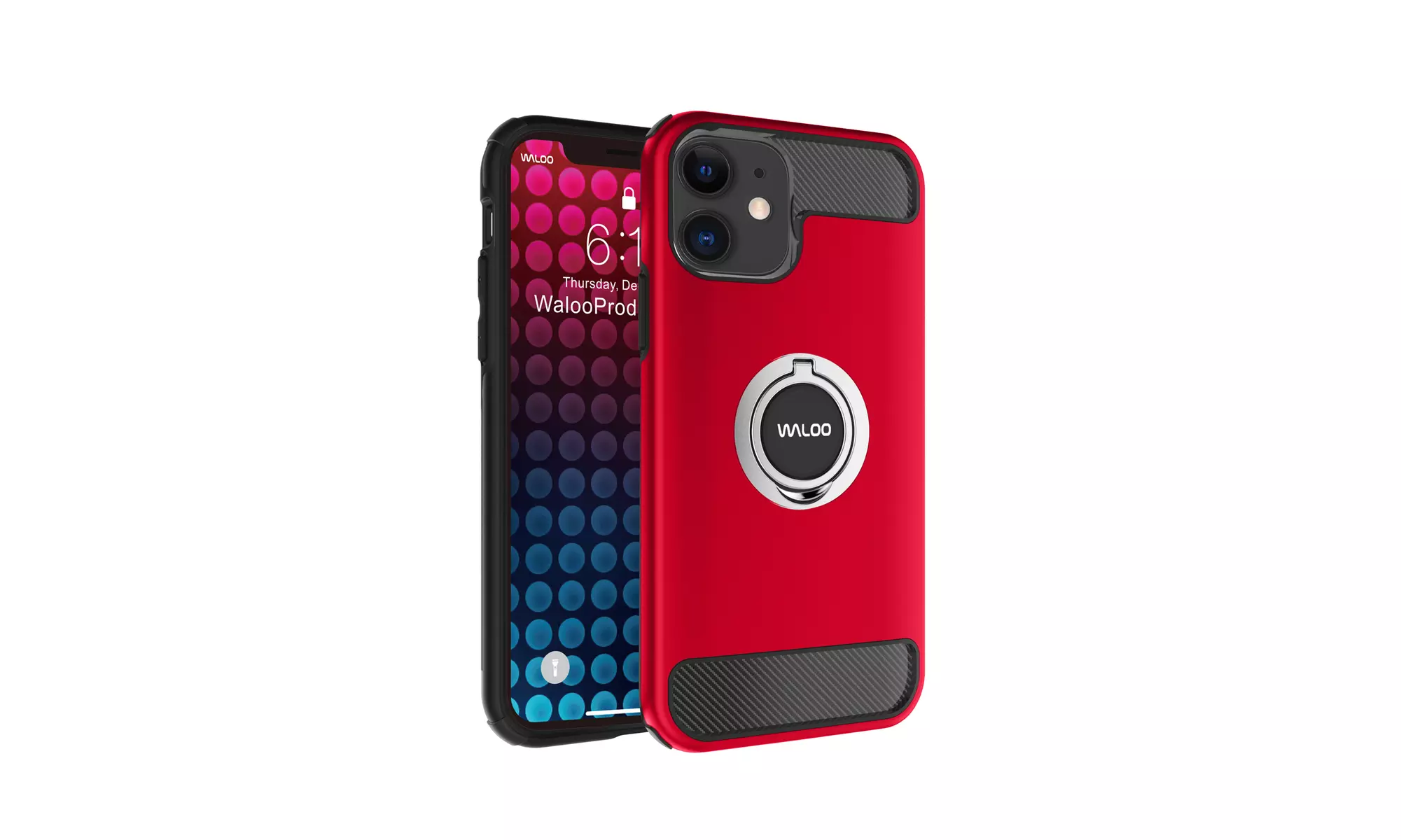 Dual layer Rugged Case W/ Kickstand For iPhones