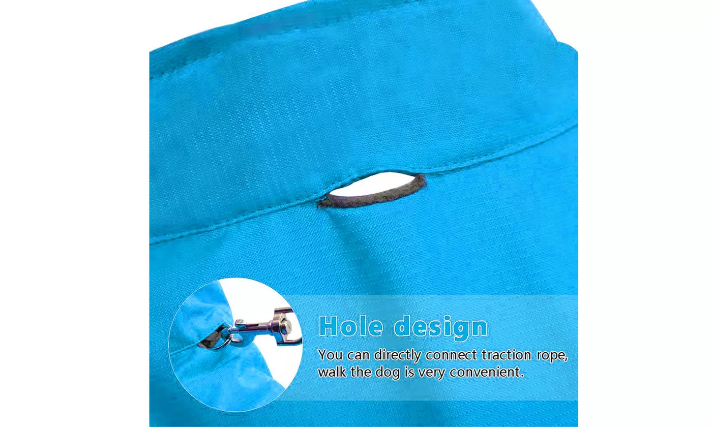 Waterproof Cold-proof Clothes Reflective Jackets for Pet Puppy Large Dog