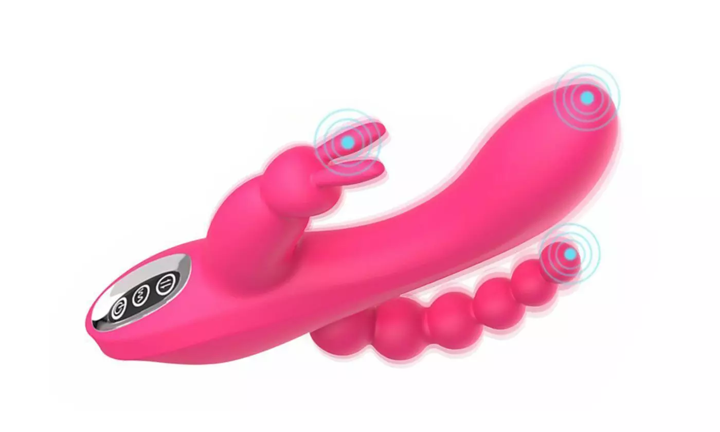 Rabbit Vibrator Powerful Dildo Vibrator G-Spot Massager Waterproof Sex Toys 
