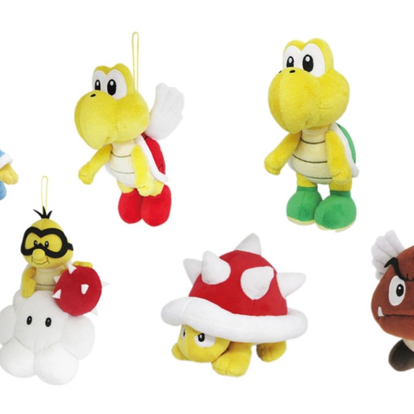 all mario plush toys