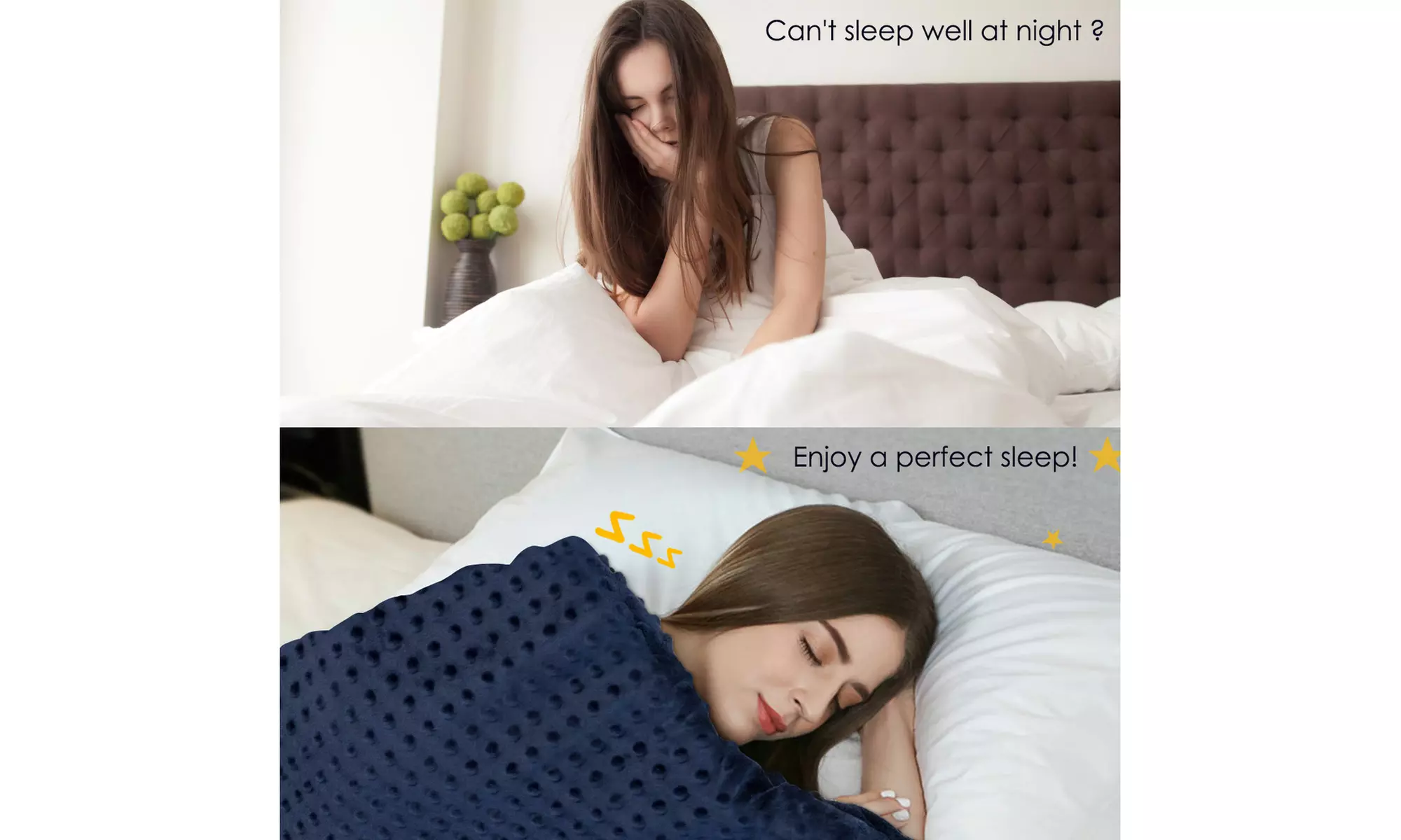 Costway 15/20/25lbs Weighted Blanket Removable Soft Crystal Cover,Glass Bead
