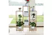 Plant Stand Multi-Tier Bamboo Flower Rack Plant Pots Holder Display - Second Medium