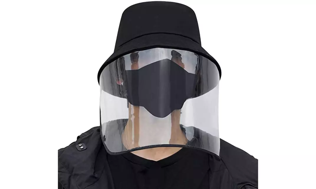 Bucket Hat Face Shield Visor Protection Hats Fisherman Hat Face Cover Mask  - Primary Image