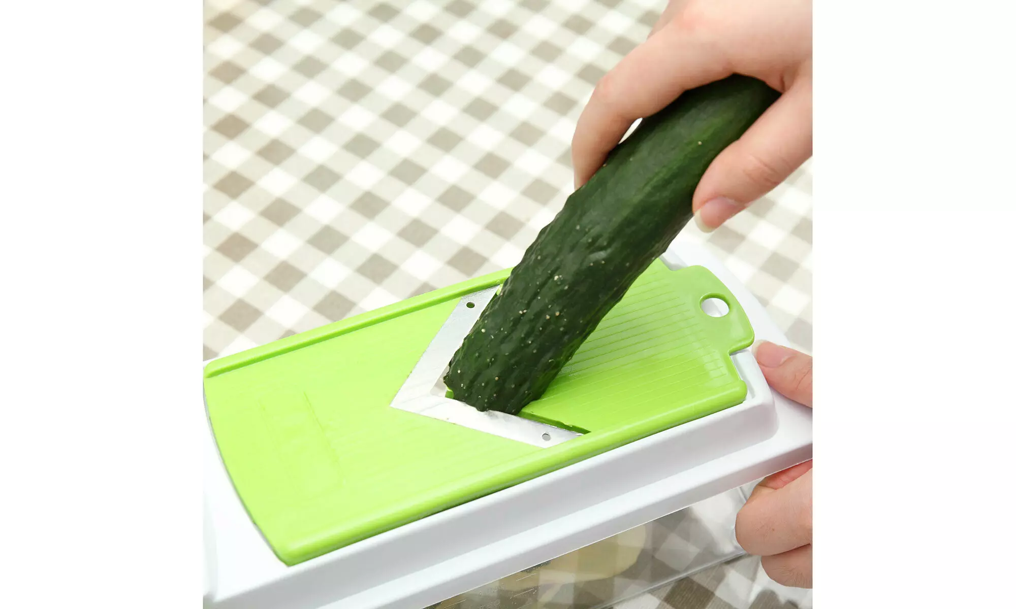 Nicer Dicer Plus Super Slicer Fruit Vegetable Peeler Chopper Grater 12 PCS - Second Medium