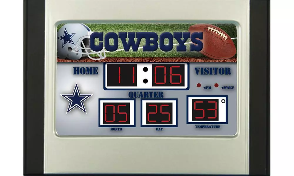 Team Sports America NFL Scoreboard Desk Clocks - Primary Image