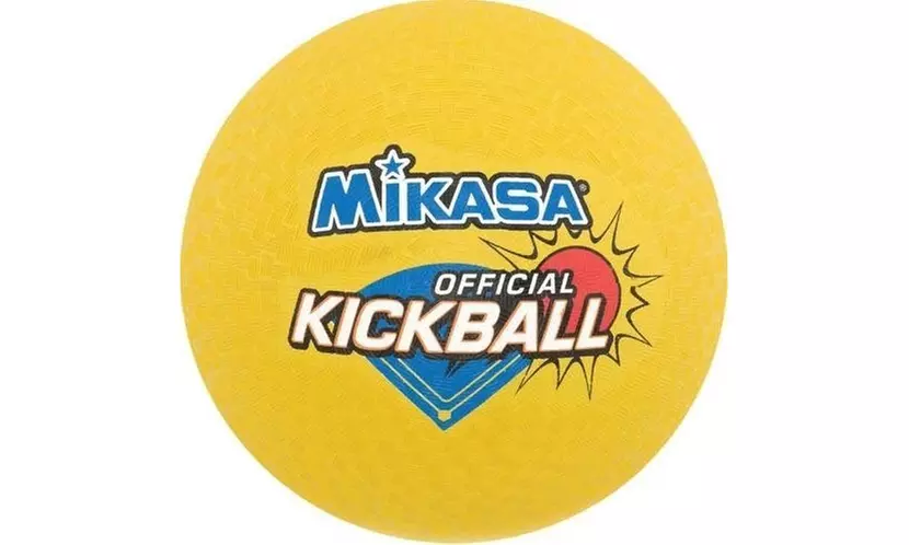 Olympia Sports BA862P Mikasa Yellow Kickball - Second Medium